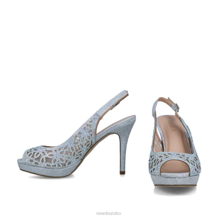 dk Menbur Kvinder canopus sølv X288X1603 mellem og lave hæle