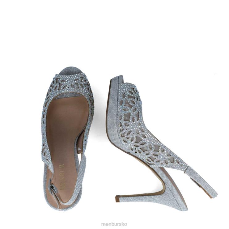 dk Menbur Kvinder canopus sølv X288X1603 mellem og lave hæle