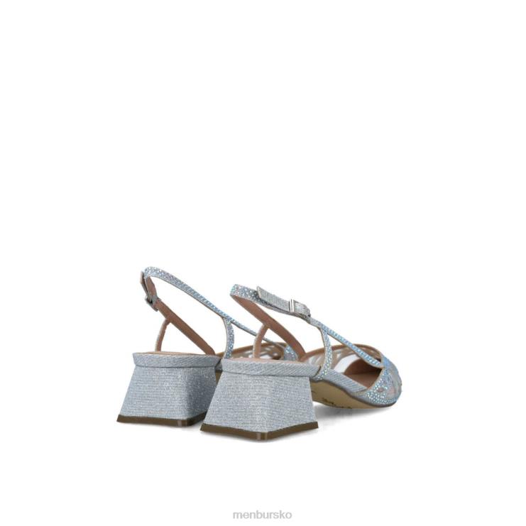 dk Menbur Kvinder canopus sølv X288X5551 mellem og lave hæle