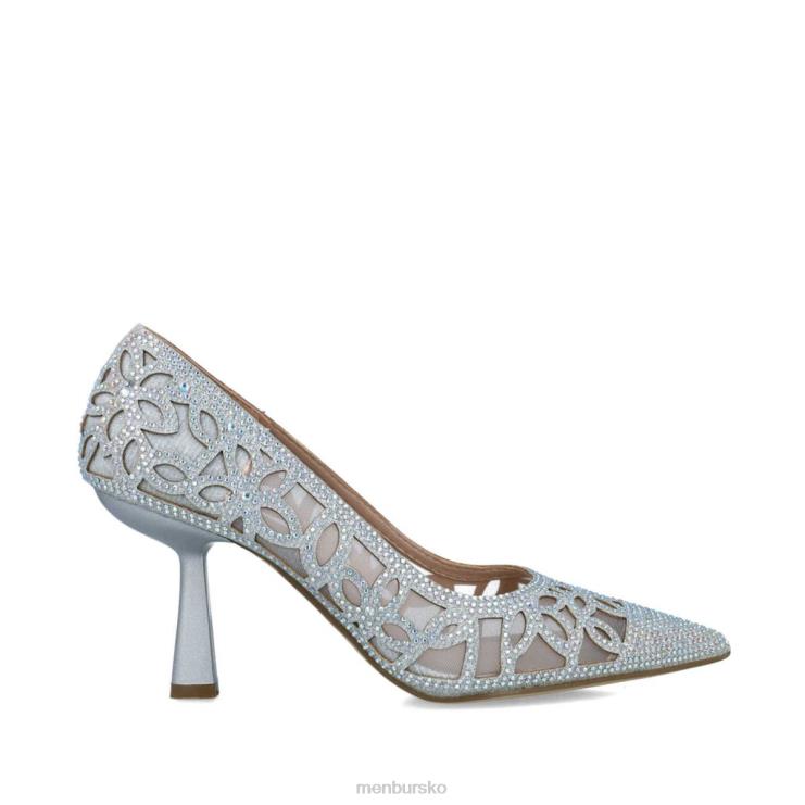 dk Menbur Kvinder canopus sølv X288X5560 mellem og lave hæle