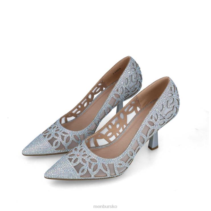 dk Menbur Kvinder canopus sølv X288X5560 mellem og lave hæle