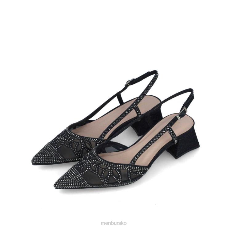 dk Menbur Kvinder canopus sort X288X5550 mellem og lave hæle