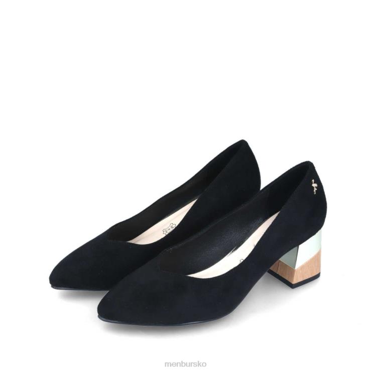 dk Menbur Kvinder caprone sort X288X1736 mellem og lave hæle