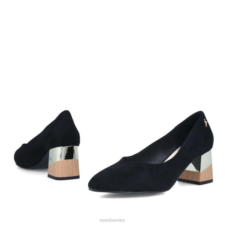 dk Menbur Kvinder caprone sort X288X1736 mellem og lave hæle