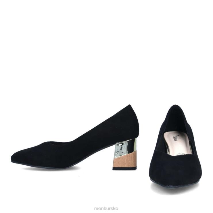 dk Menbur Kvinder caprone sort X288X1736 mellem og lave hæle