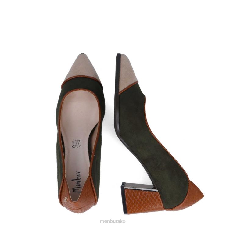 dk Menbur Kvinder corisia grøn X288X5884 mellem og lave hæle