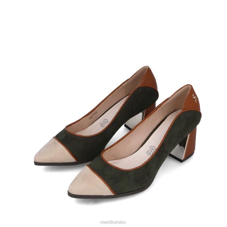 dk Menbur Kvinder corisia grøn X288X5884 mellem og lave hæle