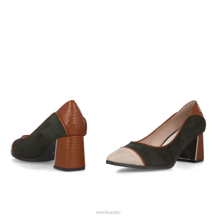 dk Menbur Kvinder corisia grøn X288X5884 mellem og lave hæle