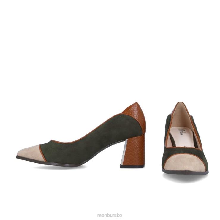 dk Menbur Kvinder corisia grøn X288X5884 mellem og lave hæle