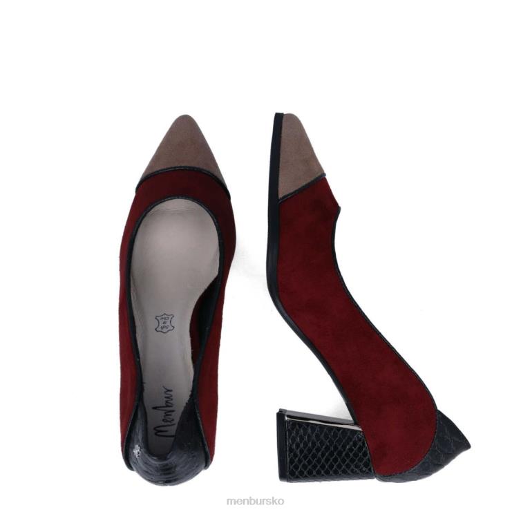 dk Menbur Kvinder corisia rød X288X5885 mellem og lave hæle