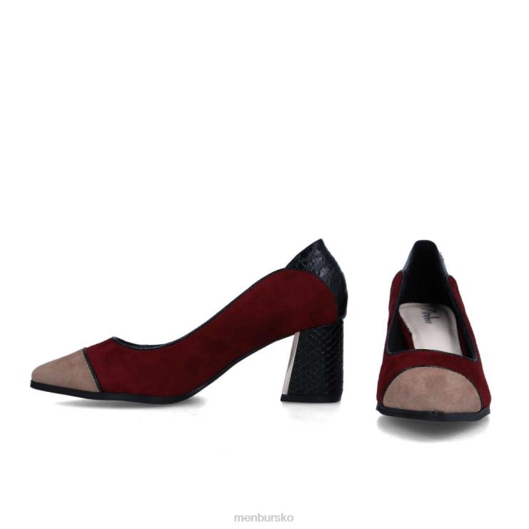 dk Menbur Kvinder corisia rød X288X5885 mellem og lave hæle