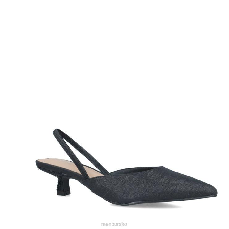 dk Menbur Kvinder cornalina sort X288X1666 mellem og lave hæle