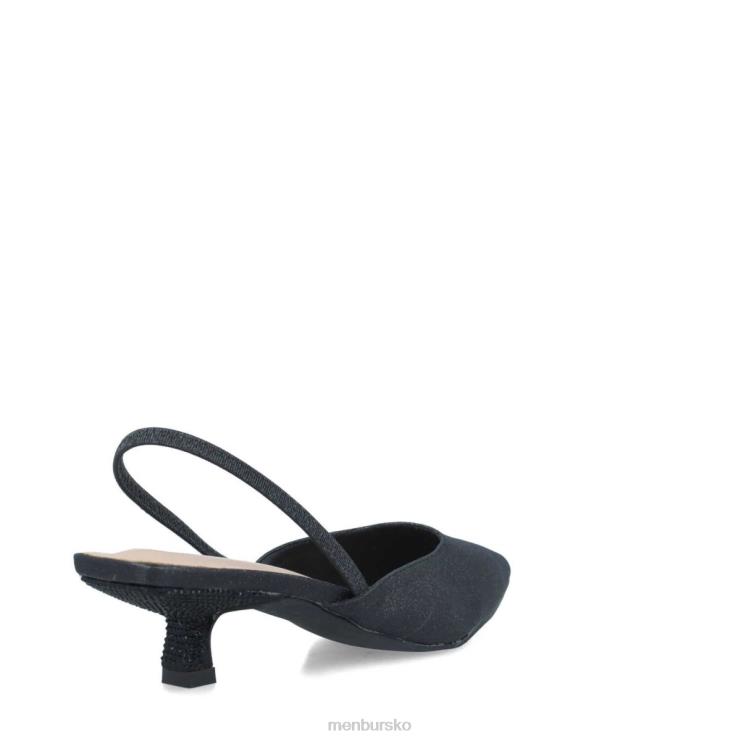 dk Menbur Kvinder cornalina sort X288X1666 mellem og lave hæle