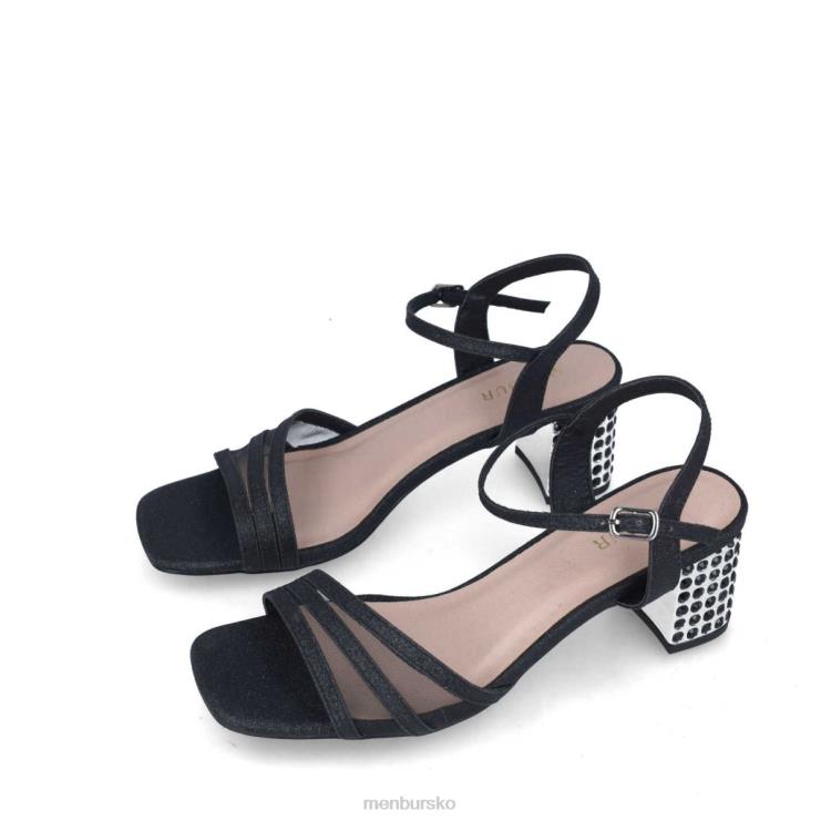 dk Menbur Kvinder cornalina sort X288X5664 mellem og lave hæle