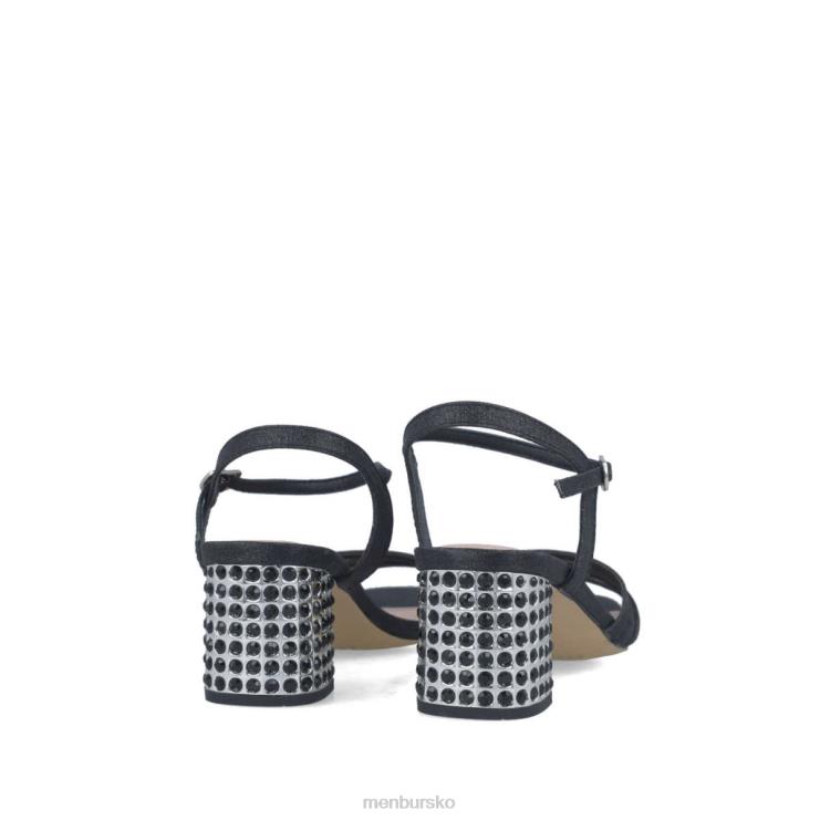 dk Menbur Kvinder cornalina sort X288X5664 mellem og lave hæle