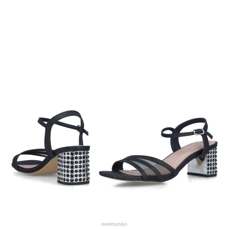 dk Menbur Kvinder cornalina sort X288X5664 mellem og lave hæle