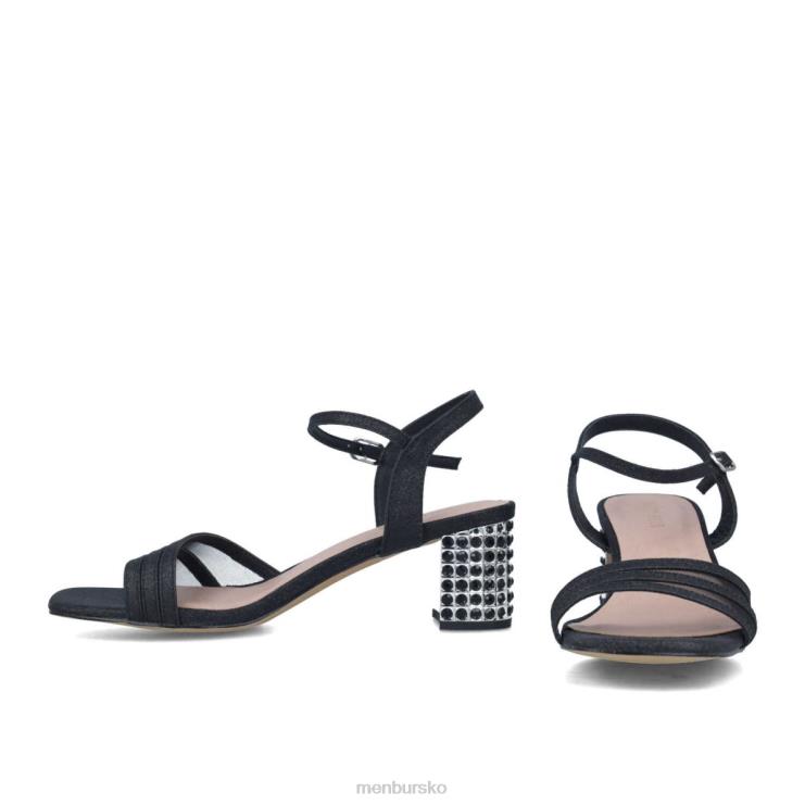 dk Menbur Kvinder cornalina sort X288X5664 mellem og lave hæle