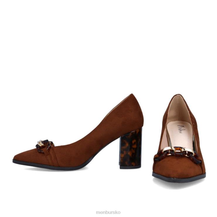 dk Menbur Kvinder cornello Brun X288X1741 mellem og lave hæle