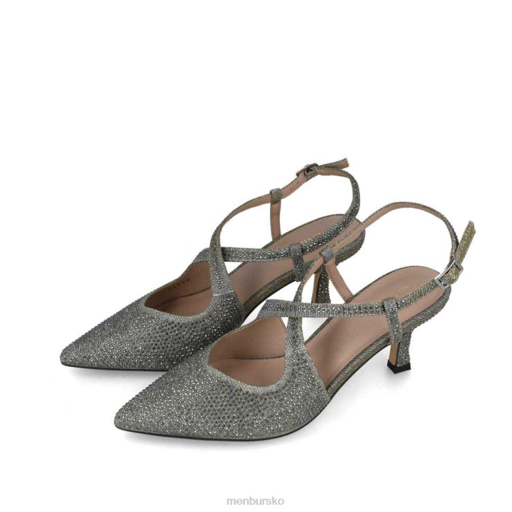 dk Menbur Kvinder corvus grå X288X5574 mellem og lave hæle