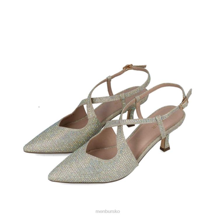 dk Menbur Kvinder corvus guld X288X1605 mellem og lave hæle