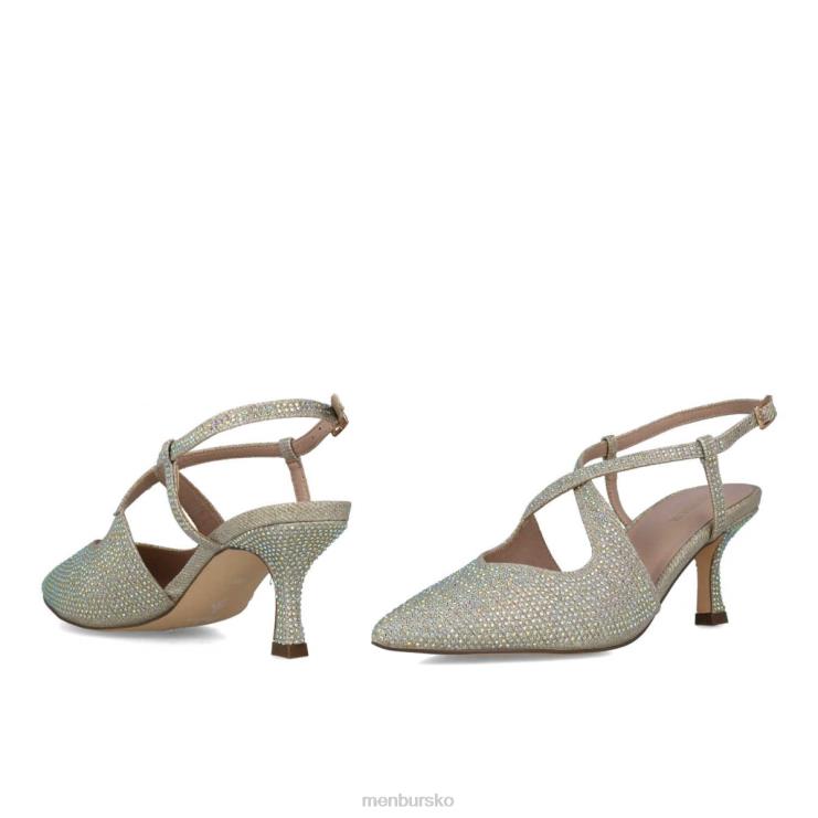 dk Menbur Kvinder corvus guld X288X1605 mellem og lave hæle