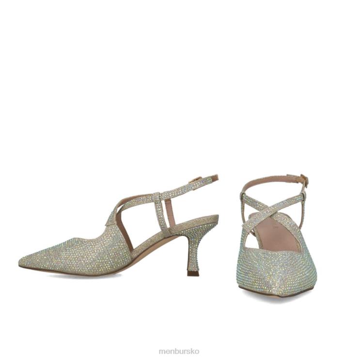 dk Menbur Kvinder corvus guld X288X1605 mellem og lave hæle