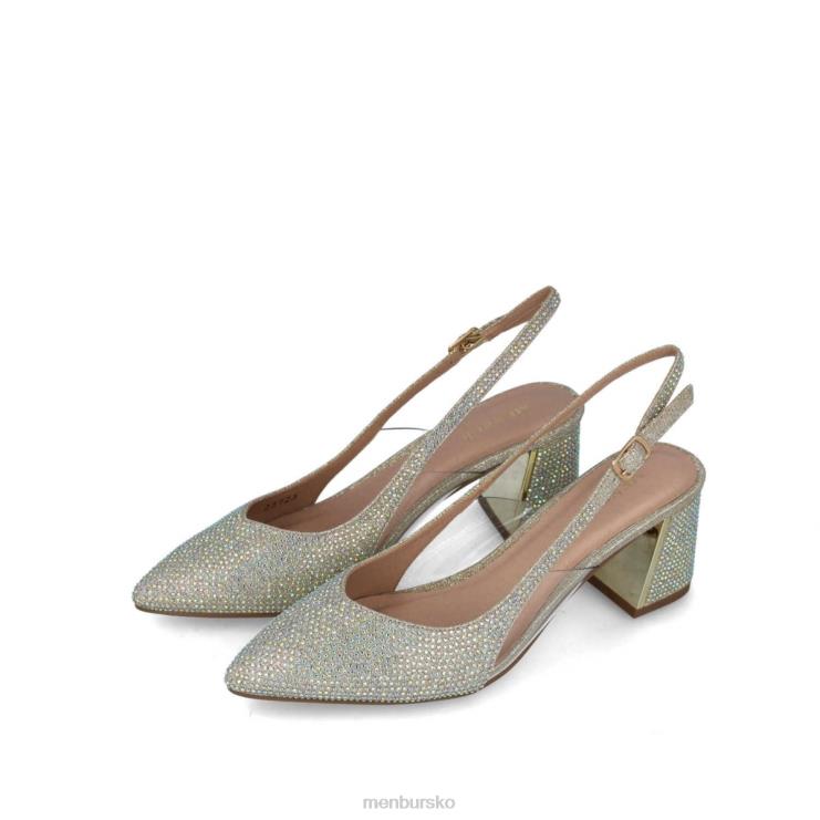 dk Menbur Kvinder corvus guld X288X5557 mellem og lave hæle