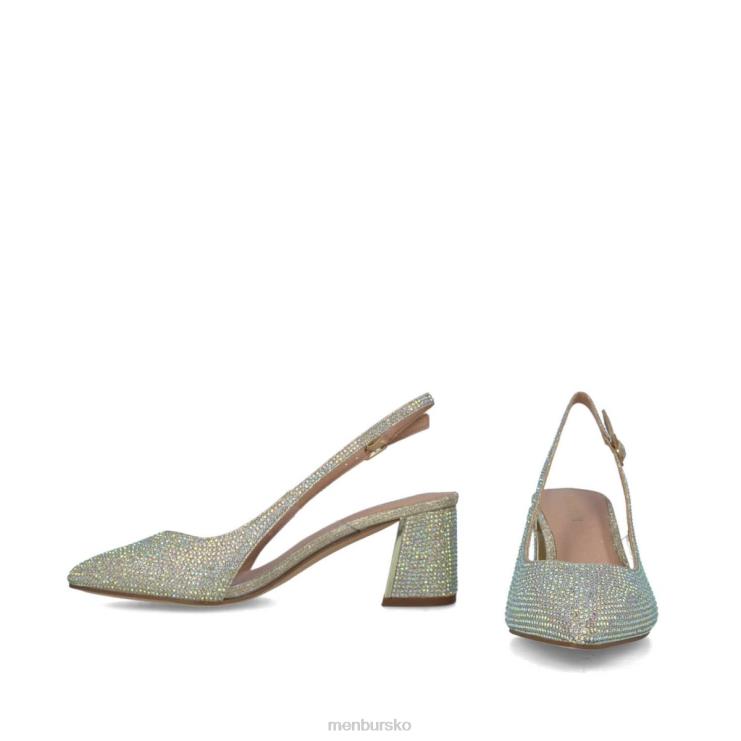 dk Menbur Kvinder corvus guld X288X5557 mellem og lave hæle