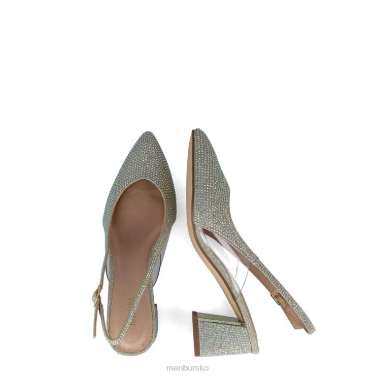 dk Menbur Kvinder corvus guld X288X5557 mellem og lave hæle