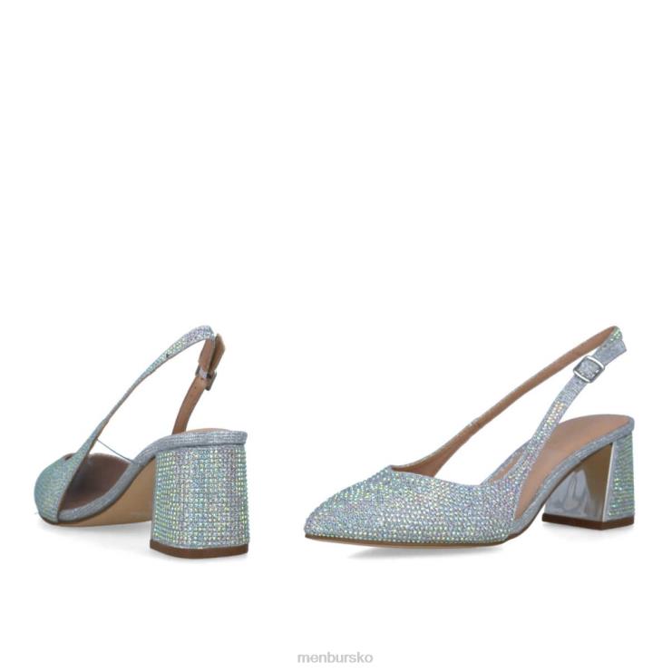 dk Menbur Kvinder corvus sølv X288X1589 mellem og lave hæle