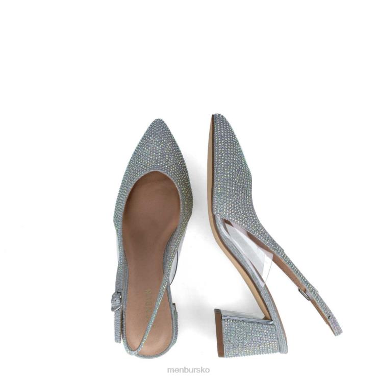 dk Menbur Kvinder corvus sølv X288X1589 mellem og lave hæle