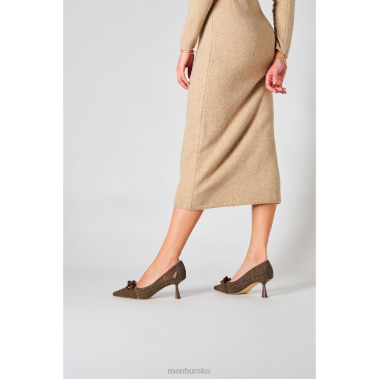 dk Menbur Kvinder danburita Brun X288X5709 mellem og lave hæle