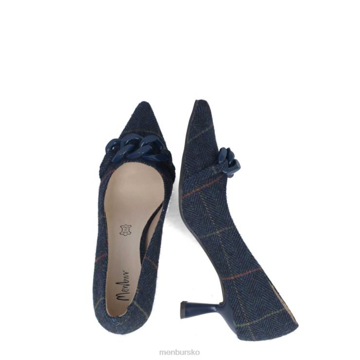 dk Menbur Kvinder danburita mørkeblå X288X1669 mellem og lave hæle