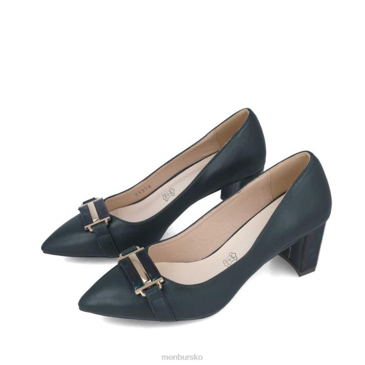 dk Menbur Kvinder demantoide grøn X288X5618 mellem og lave hæle