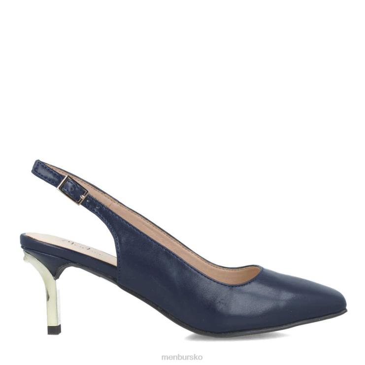 dk Menbur Kvinder dunit mørkeblå X288X1640 mellem og lave hæle