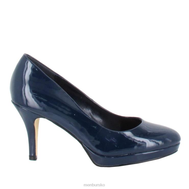 dk Menbur Kvinder dupan mørkeblå X288X1761 mellem og lave hæle