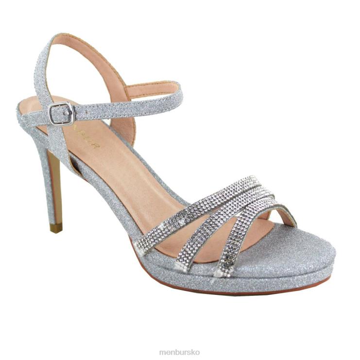 dk Menbur Kvinder efterprøve sølv X288X2028 mellem og lave hæle