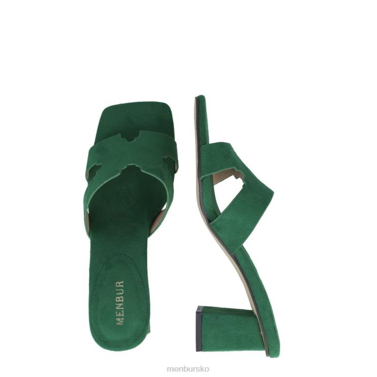 dk Menbur Kvinder eleusis grøn X288X5722 mellem og lave hæle