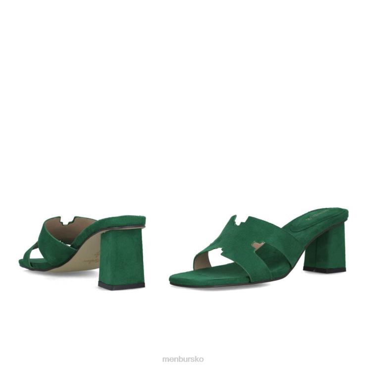 dk Menbur Kvinder eleusis grøn X288X5722 mellem og lave hæle