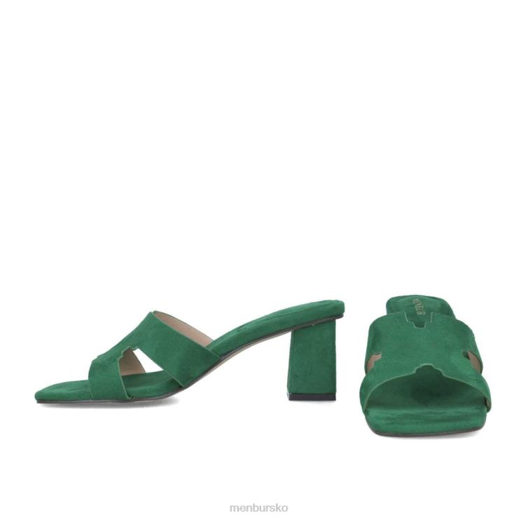 dk Menbur Kvinder eleusis grøn X288X5722 mellem og lave hæle