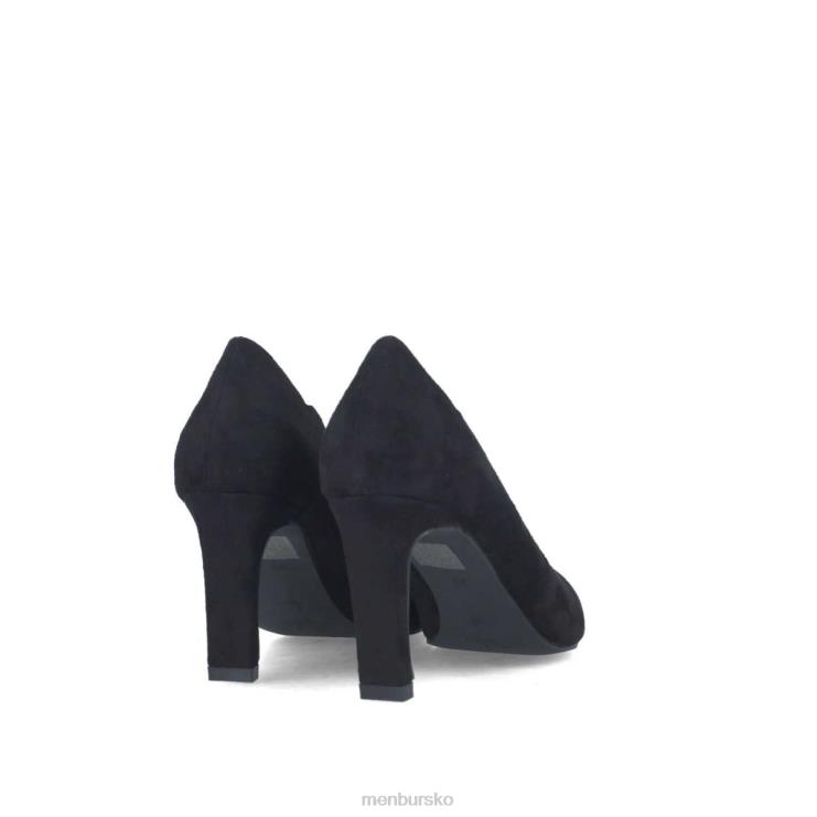 dk Menbur Kvinder escolecita sort X288X5597 mellem og lave hæle