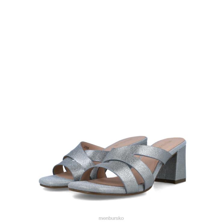 dk Menbur Kvinder estilbo sølv X288X5781 mellem og lave hæle