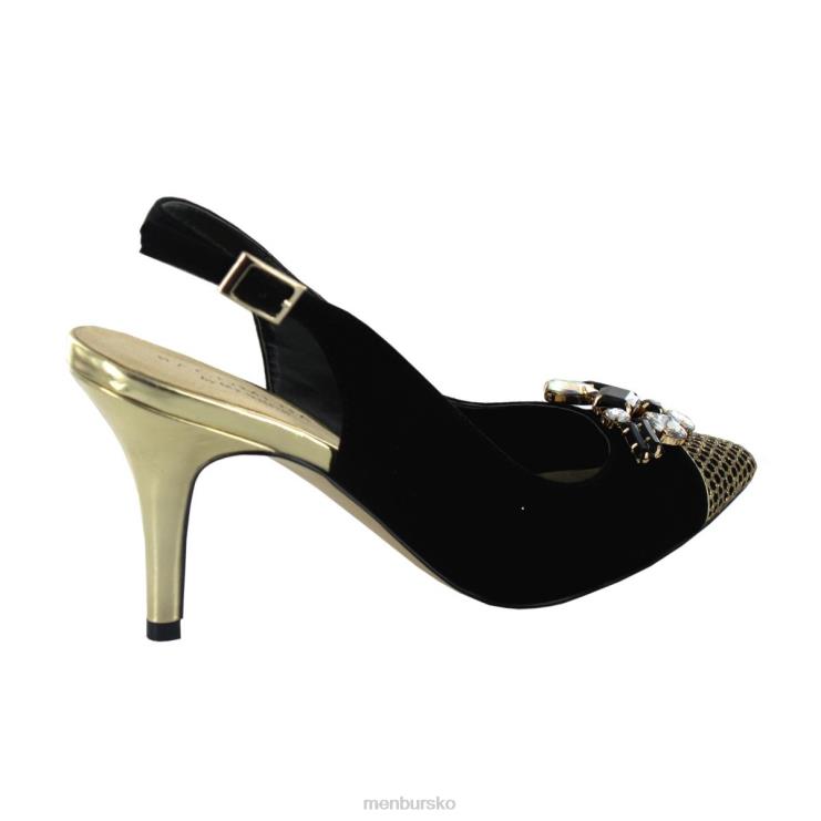 dk Menbur Kvinder faucena sort X288X1771 mellem og lave hæle