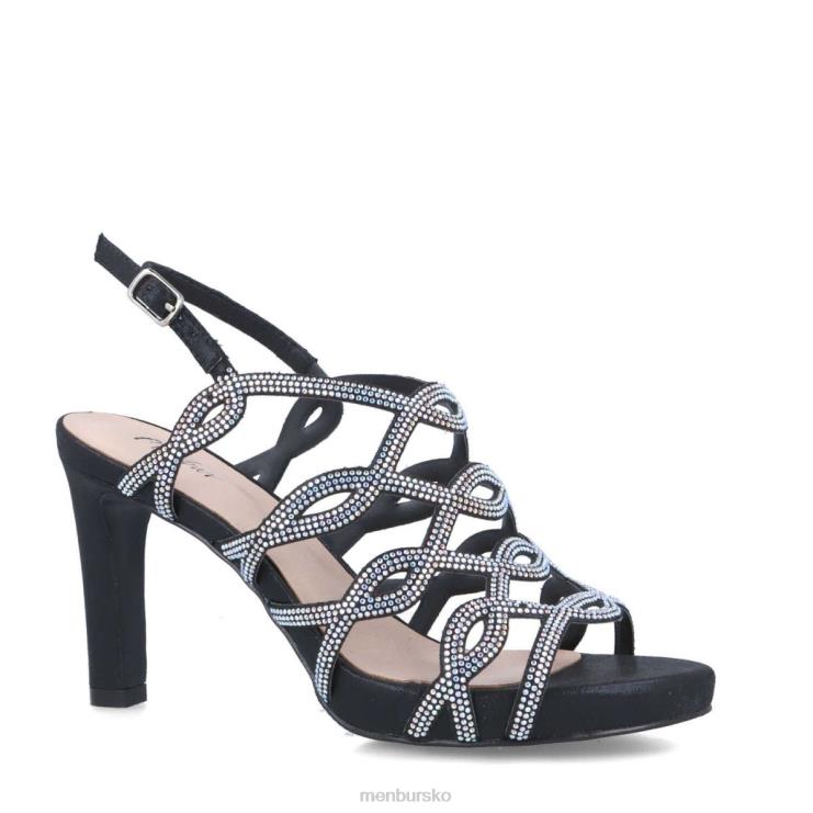 dk Menbur Kvinder felice sort X288X5820 mellem og lave hæle