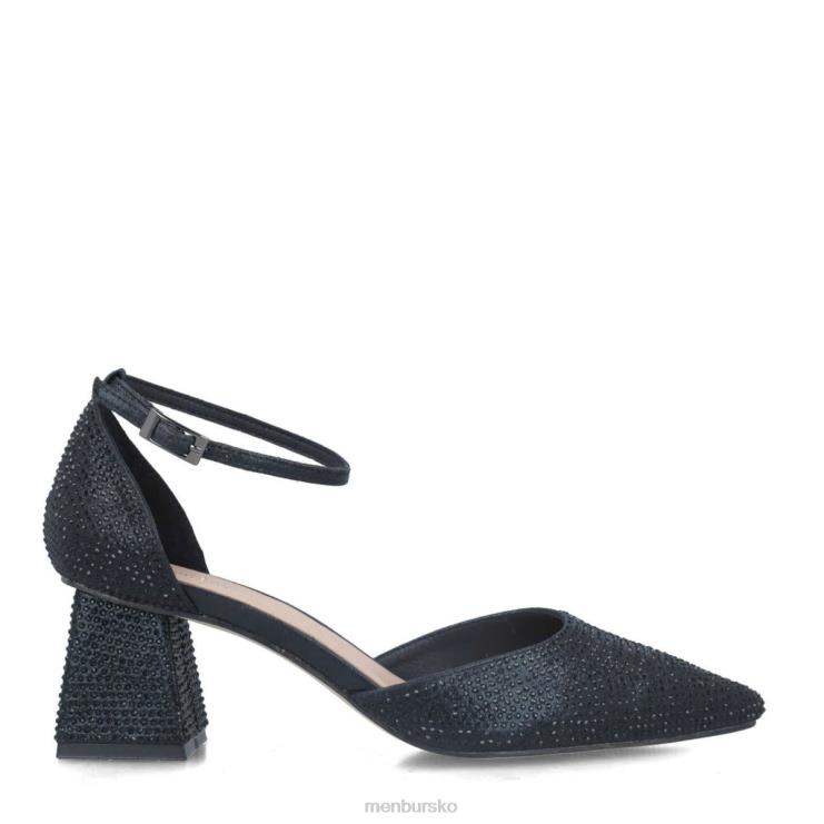 dk Menbur Kvinder fluorita sort X288X5695 mellem og lave hæle