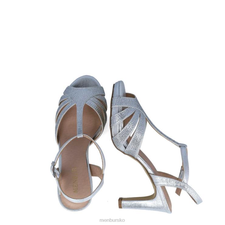 dk Menbur Kvinder glauco sølv X288X5800 mellem og lave hæle