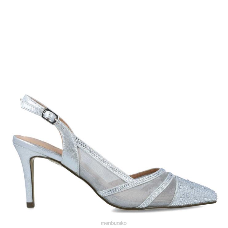 dk Menbur Kvinder glauco sølv X288X5812 mellem og lave hæle