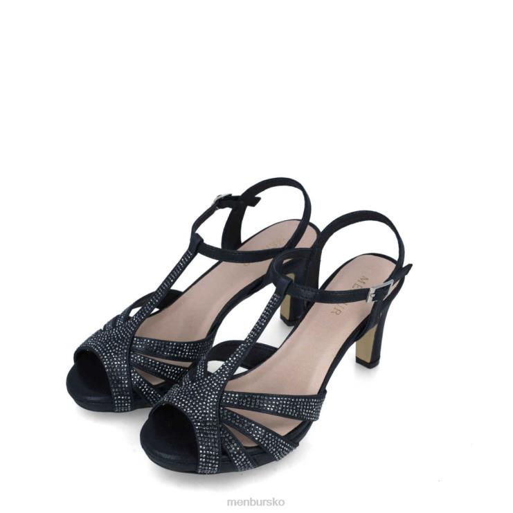 dk Menbur Kvinder glauco sort X288X5799 mellem og lave hæle