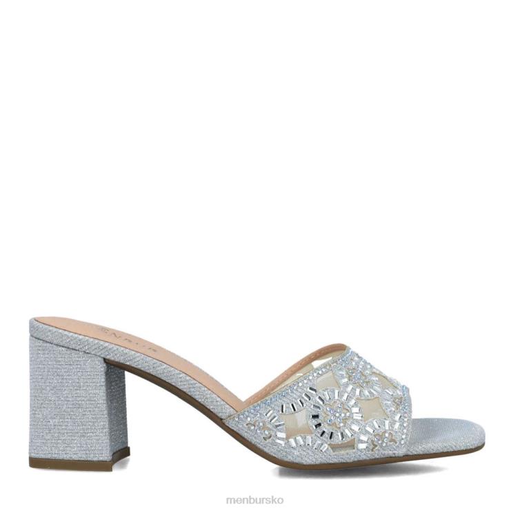 dk Menbur Kvinder hambergita sølv X288X5657 mellem og lave hæle