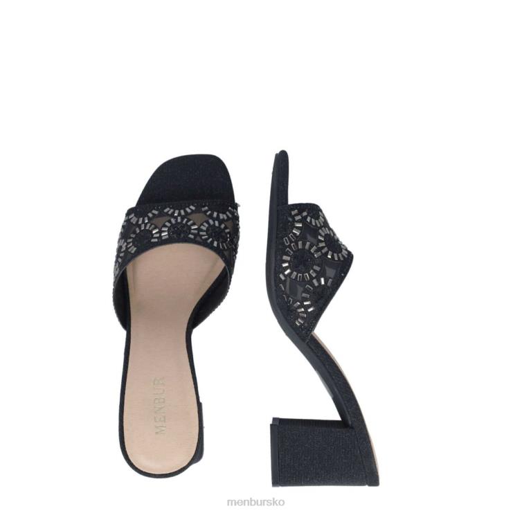 dk Menbur Kvinder hambergita sort X288X5656 mellem og lave hæle